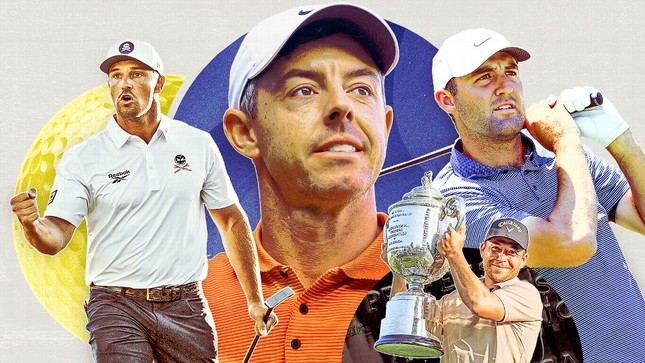 Rory McIlroy, Scheffler, Schauffele chung nhóm đấu &apos;trong mơ&apos; tại PGA Championship 2025 ảnh 1