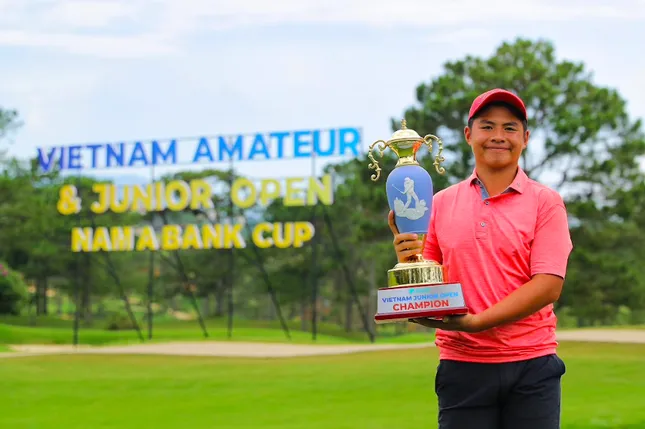 Nguyễn Tuấn Anh thắng áp đảo tại Giải vô địch golf trẻ quốc gia 2025 ảnh 1