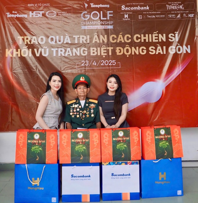 Ban Tổ chức Giải Tiền Phong Golf Championship tri ân các Chiến sĩ Biệt Động Sài Gòn ảnh 6