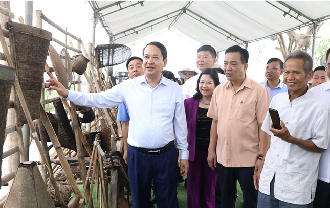 Ninh Bình khánh thành công trình ghi dấu nơi Chủ tịch Hồ Chí Minh về thăm ảnh 2