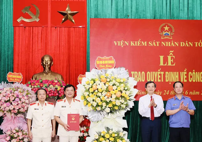 Ông Phạm Ngọc Cảnh làm Viện trưởng Viện Kiểm sát nhân dân tỉnh Ninh Bình mới ảnh 2