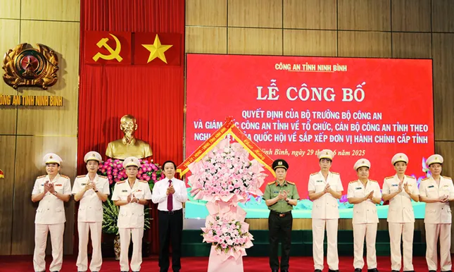 Công bố tổ chức bộ máy của công an nhiều tỉnh, thành sau sáp nhập ảnh 1