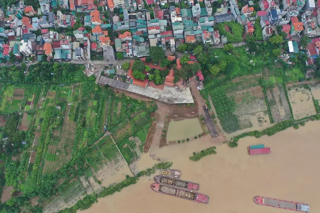 Hà Nội: Kiên quyết xử lý 'công trường' vi phạm hành lang thoát lũ sông Hồng ảnh 6