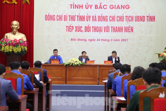 Bí thư Bắc Giang đối thoại với thanh niên về khởi nghiệp ảnh 1