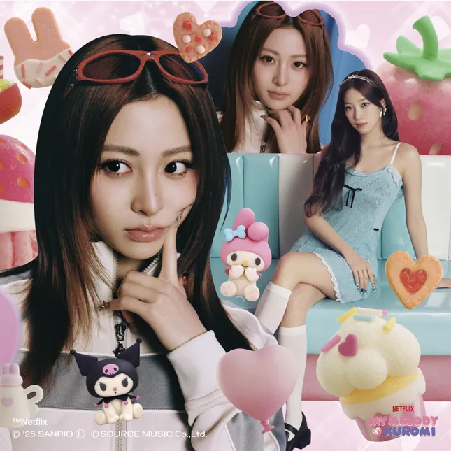 My Melody và Kuromi “debut” trên Netflix, Le Sserafim góp giọng nhạc phim ảnh 5