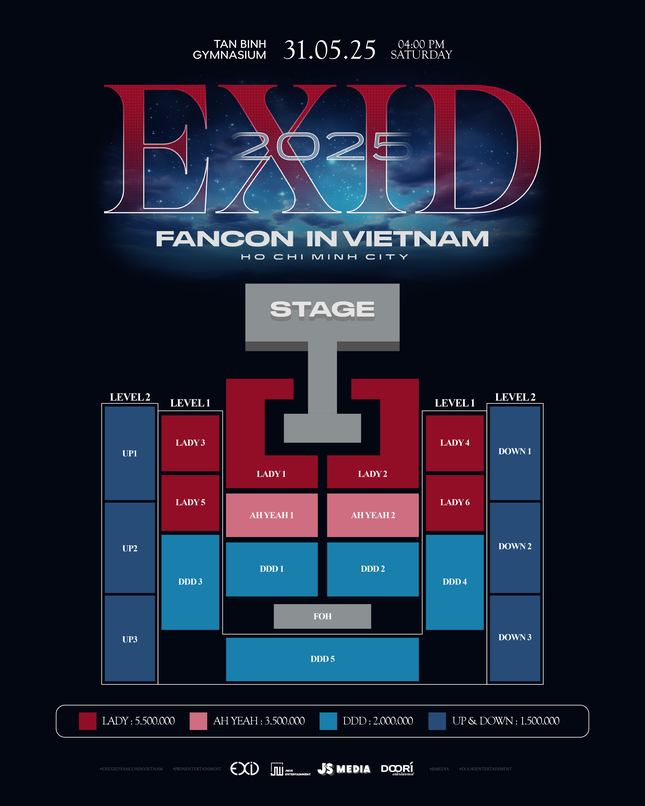 EXID 2025 FANCON IN VIETNAM: LEGGO Việt bùng nổ với sự trở lại của EXID sau 7 năm ảnh 2