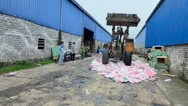 Quảng Ninh: Tiêu hủy lô hàng đồ chơi gần 2.000 Baby Three chứa chất độc hại ảnh 1