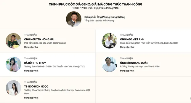 Đón chờ phiên thảo luận "Chinh phục độc giả Gen Z: Giải mã công thức thành công" ảnh 2