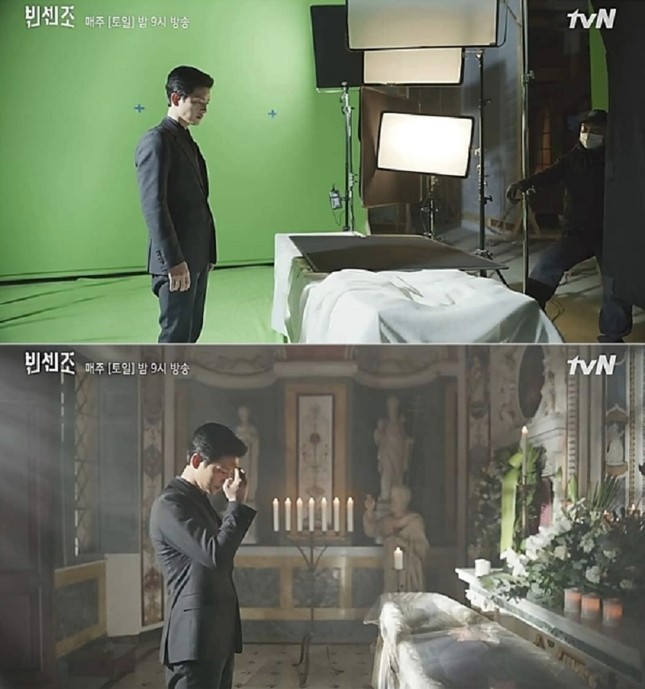 Vincenzo: Cảnh quay của Song Joong Ki cứ ngỡ là thật, không ngờ toàn kỹ xảo “ảo diệu“ ảnh 6