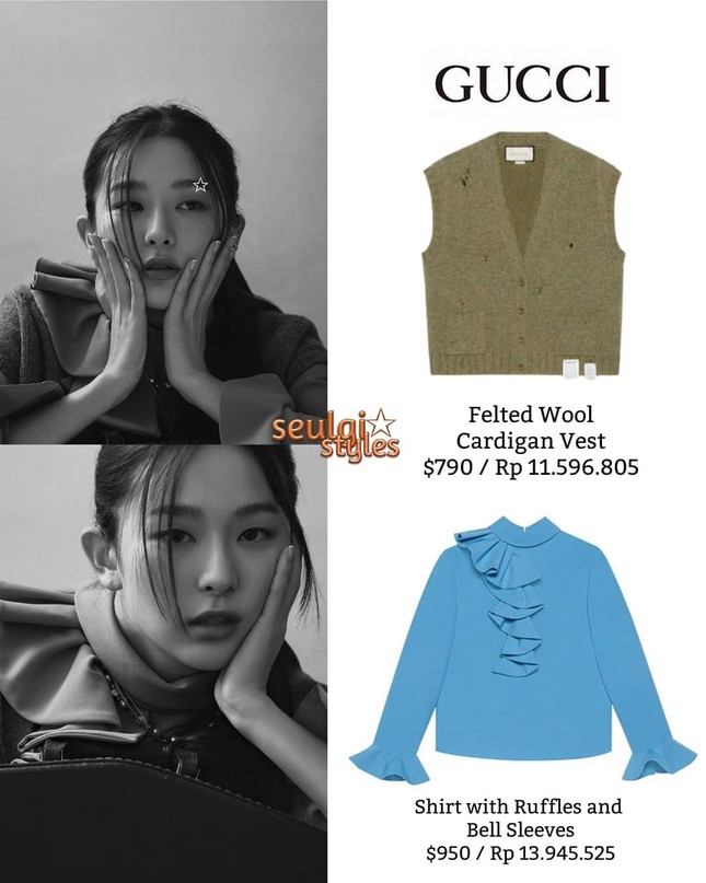 Seulgi Red Velvet gây tranh cãi vì mặc đồ ngủ trị giá 87 triệu trong loạt hình thời trang ảnh 8