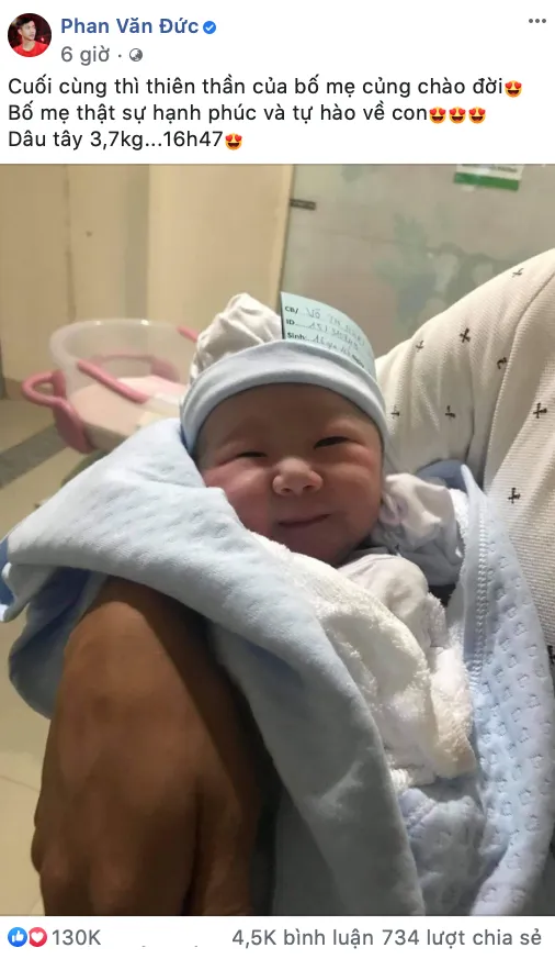 Bà xã cầu thủ Phan Văn Đức hạ sinh “công chúa” đầu lòng sau bao ngày mong ngóng ảnh 2