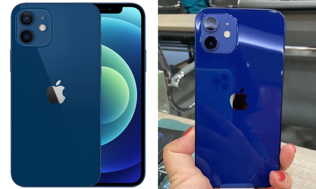 Cận cảnh iPhone 12 “bằng xương bằng thịt“: Màu xanh dương khiến các iFan thất vọng ảnh 10