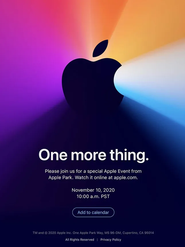 NÓNG: Hé lộ 2 sản phẩm mới của Apple dự kiến ra mắt trong sự kiện ngày 10/11 tới ảnh 2