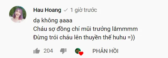 Hậu Hoàng phản ứng ra sao khi thấy fan “đẩy thuyền cực mạnh” với đồng chí Mũi trưởng Long? ảnh 6