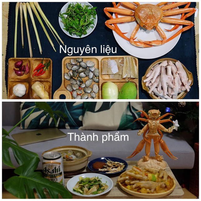 Anh chàng độc thân “biến hóa” con cua thành mô hình siêu nhân: Đẹp thế này ai nỡ ăn chứ! ảnh 5