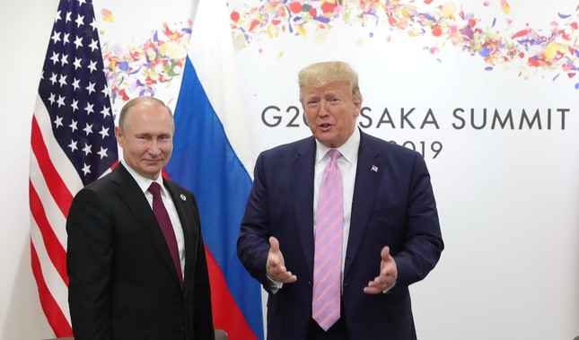 Tổng thống đắc cử Mỹ Trump nói đang dàn xếp cuộc gặp với Tổng thống Nga Putin ảnh 1