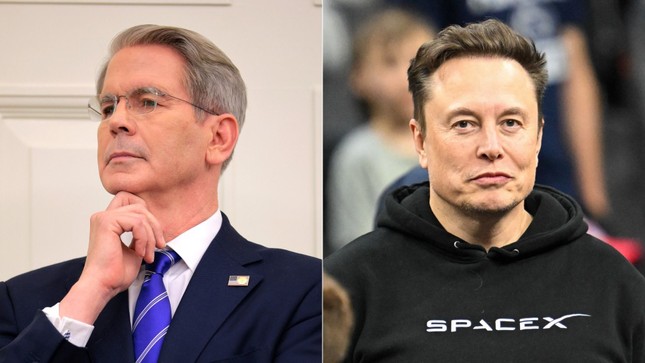 Tỷ phú Elon Musk và Bộ trưởng Tài chính Mỹ tranh cãi nảy lửa tại Nhà Trắng ảnh 1