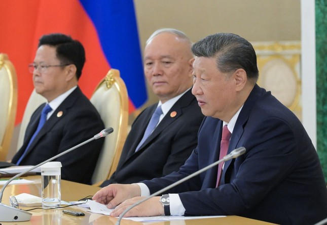Lãnh đạo Nga - Trung Quốc khẳng định quan hệ bền chặt trong cuộc gặp tại Điện Kremlin ảnh 5