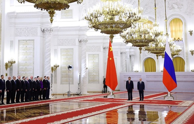 Lãnh đạo Nga - Trung Quốc khẳng định quan hệ bền chặt trong cuộc gặp tại Điện Kremlin ảnh 1