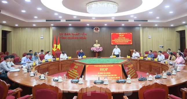 Quảng Ngãi và Kon Tum họp bàn phương án sắp xếp tài sản công sau sáp nhập ảnh 1