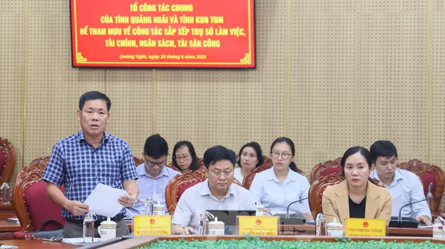 Quảng Ngãi và Kon Tum họp bàn phương án sắp xếp tài sản công sau sáp nhập ảnh 3