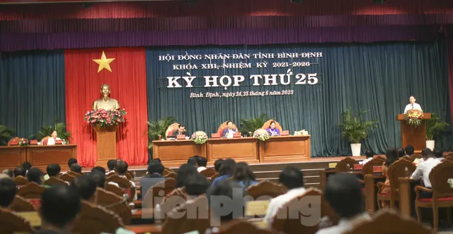 Kỳ họp HĐND tỉnh cuối cùng của Bình Định trước sáp nhập ảnh 1