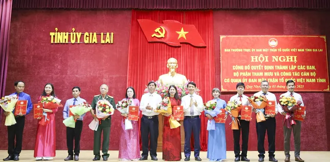 Gia Lai kiện toàn bộ máy Ủy ban MTTQ Việt Nam tỉnh ảnh 1