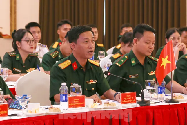 Sĩ quan trẻ Việt Nam - Lào hiến kế hiện đại hóa quân đội ảnh 7
