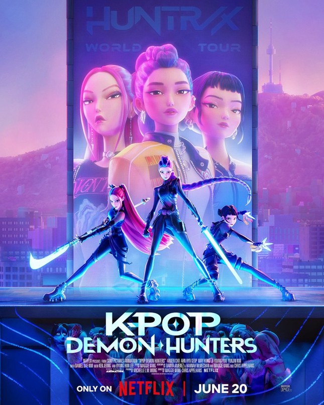 Netflix làm phim hoạt hình về K-Pop: Ban ngày làm thần tượng, ban đêm đi diệt quỷ ảnh 1