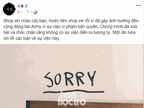 Goods của BTS vừa được “nhá hàng”, một số shop ở Việt Nam đã đăng bán từ… tháng trước? ảnh 6