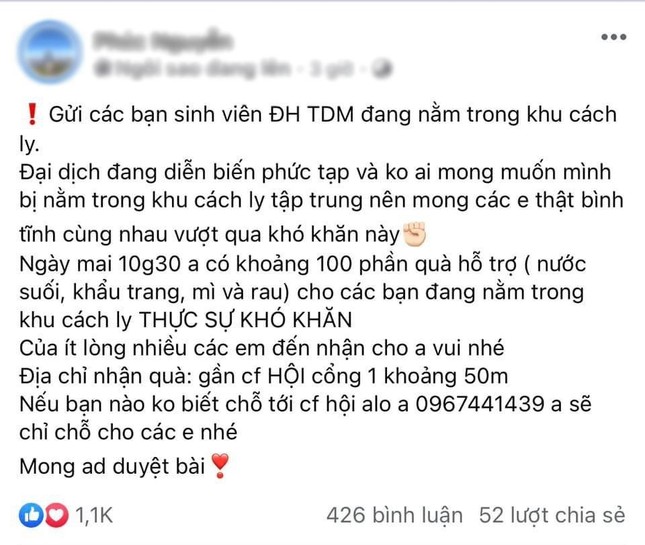 Hàng trăm sinh viên ĐH Thủ Dầu Một trở lại trường từ sáng sớm, đón Tết trong khu cách ly ảnh 7