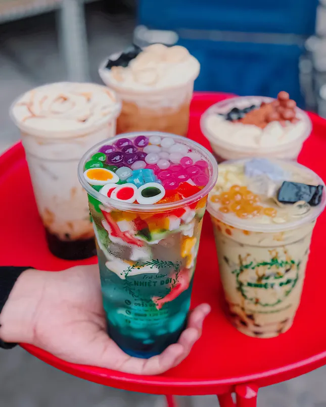 Trà sữa tuổi thơ kem cheese và trà sữa phô mai 3 tầng, bạn chọn thơm béo theo kiểu nào? ảnh 3