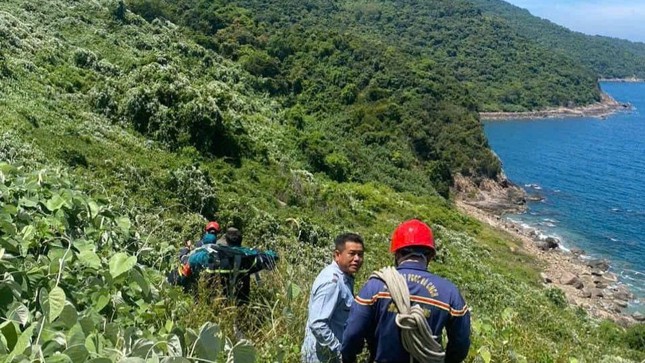 Phát hiện thi thể nam giới dưới vực sâu ở bán đảo Sơn Trà ảnh 2