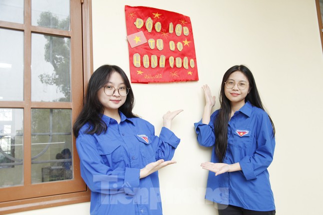 Ấn tượng hình ảnh học sinh Bắc Ninh đồng loạt mặc áo Đoàn vào thứ Bảy ảnh 4