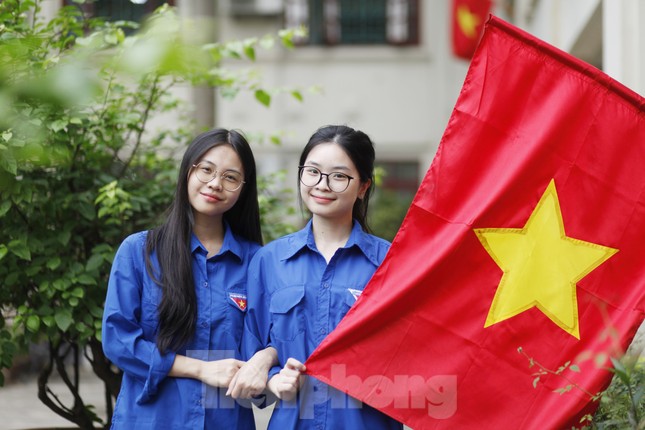 Ấn tượng hình ảnh học sinh Bắc Ninh đồng loạt mặc áo Đoàn vào thứ Bảy ảnh 9