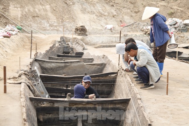 Thuyền cổ ở Bắc Ninh mới khai quật có kỹ thuật phức tạp nhất Việt Nam ảnh 2