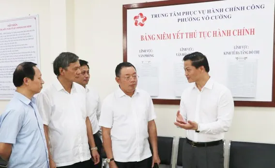 Kiểm tra vận hành chính quyền 2 cấp tại Bắc Ninh ảnh 1