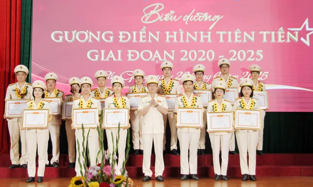 Công an Bắc Giang tuyên dương 80 điển hình tiên tiến ảnh 1