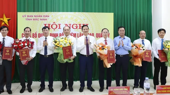  Bổ nhiệm lãnh đạo Sở Nội vụ và Thanh tra tỉnh Bắc Ninh ảnh 1