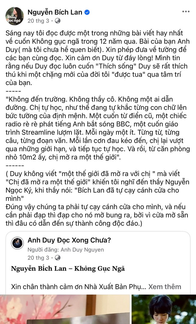 Nhà sáng tạo nội dung "Anh Duy Đọc Xong Chưa?": Truyền cảm hứng đam mê với văn hóa đọc ảnh 5