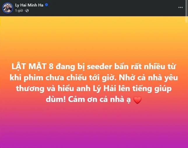 Chuyện gì xảy ra với Lật Mặt 8 mà vợ chồng Lý Hải phải liên tục đăng bài cầu cứu? ảnh 2