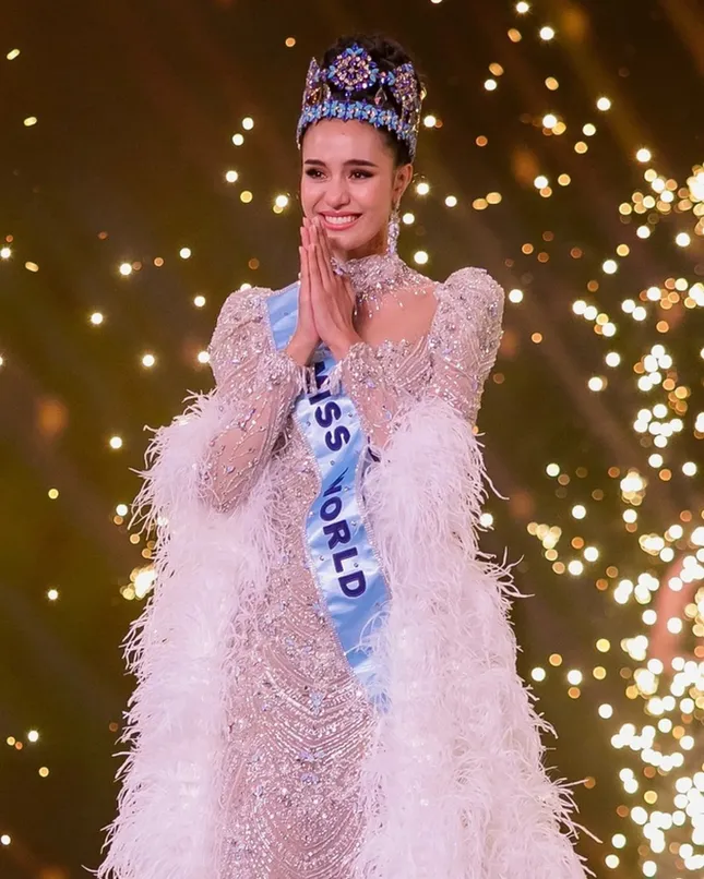Thực hư việc Miss World 2025 Opal Suchata nhận giải thưởng lên tới 162 tỷ đồng - Ảnh 1. Thực hư việc Miss World 2025 Opal Suchata nhận giải thưởng lên tới 162 tỷ đồng - Ảnh 1.