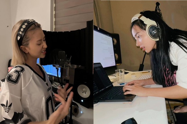 Châu Bùi - Quỳnh Anh Shyn tham gia Em Xinh, netizen tò mò về khả năng "cầm mic" ảnh 2