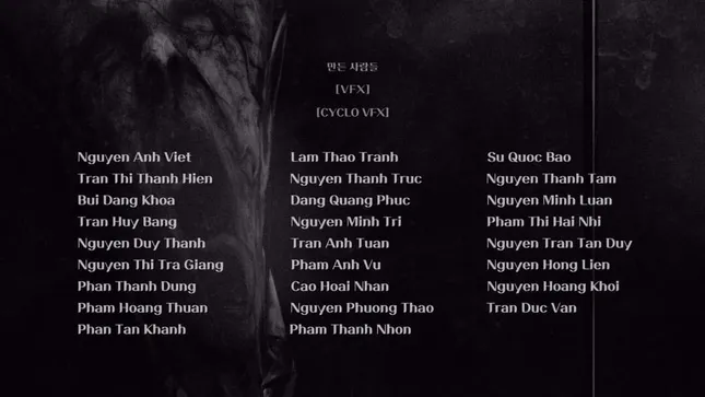 Bất ngờ khi thấy hàng loạt tên người Việt trong credit siêu phẩm mới của Netflix ảnh 3