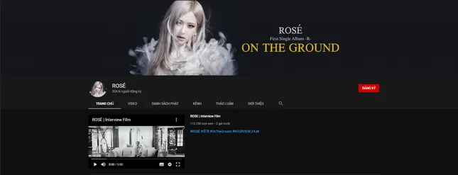 Rosé (BLACKPINK) lập kênh YouTube cá nhân, các BLINKs nhanh chóng gọi tên chị cả Jisoo ảnh 1