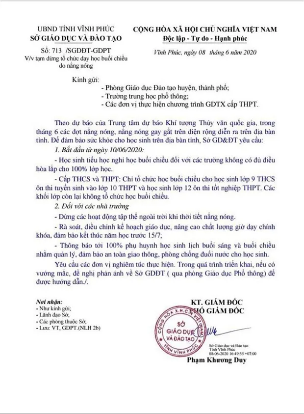 Góc “trường nhà người ta”: Teen yên tâm học hành, nắng nóng đã có thầy cô lo! ảnh 1
