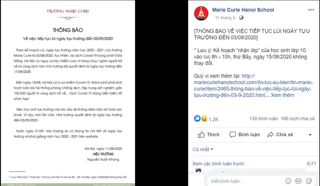 Nhiều trường học lùi lịch do COVID-19, mùa Hè của học sinh lại kéo dài “bất đắc dĩ“ ảnh 1
