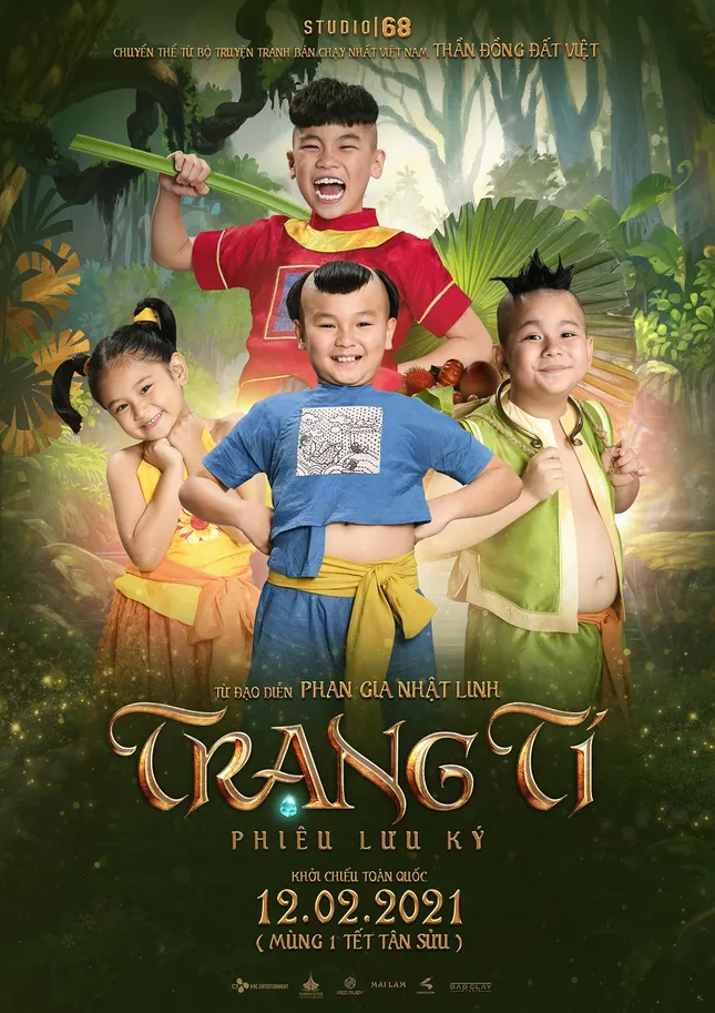 Các nhân vật Tí, Sửu, Dần, Mẹo bước từ truyện tranh lên phim “Trạng Tí” gây thích thú ảnh 1