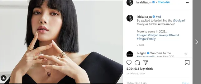 Bất chấp tài khoản Instagram gây tranh cãi, Lisa vẫn lập kỷ lục mới với bức hình này ảnh 4