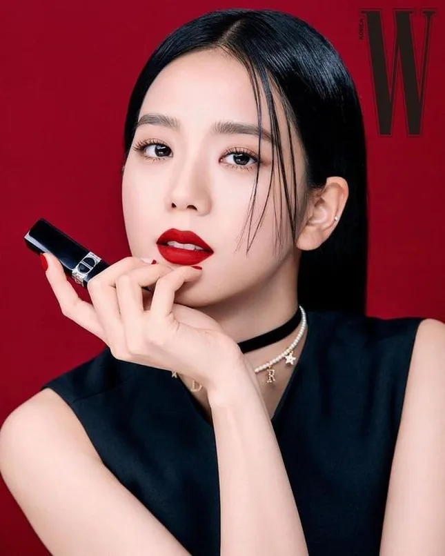 BLACKPINK cứ tô son đỏ là trái tim BLINKs liêu xiêu: Rực rỡ nổi bật hết phần người khác! ảnh 5
